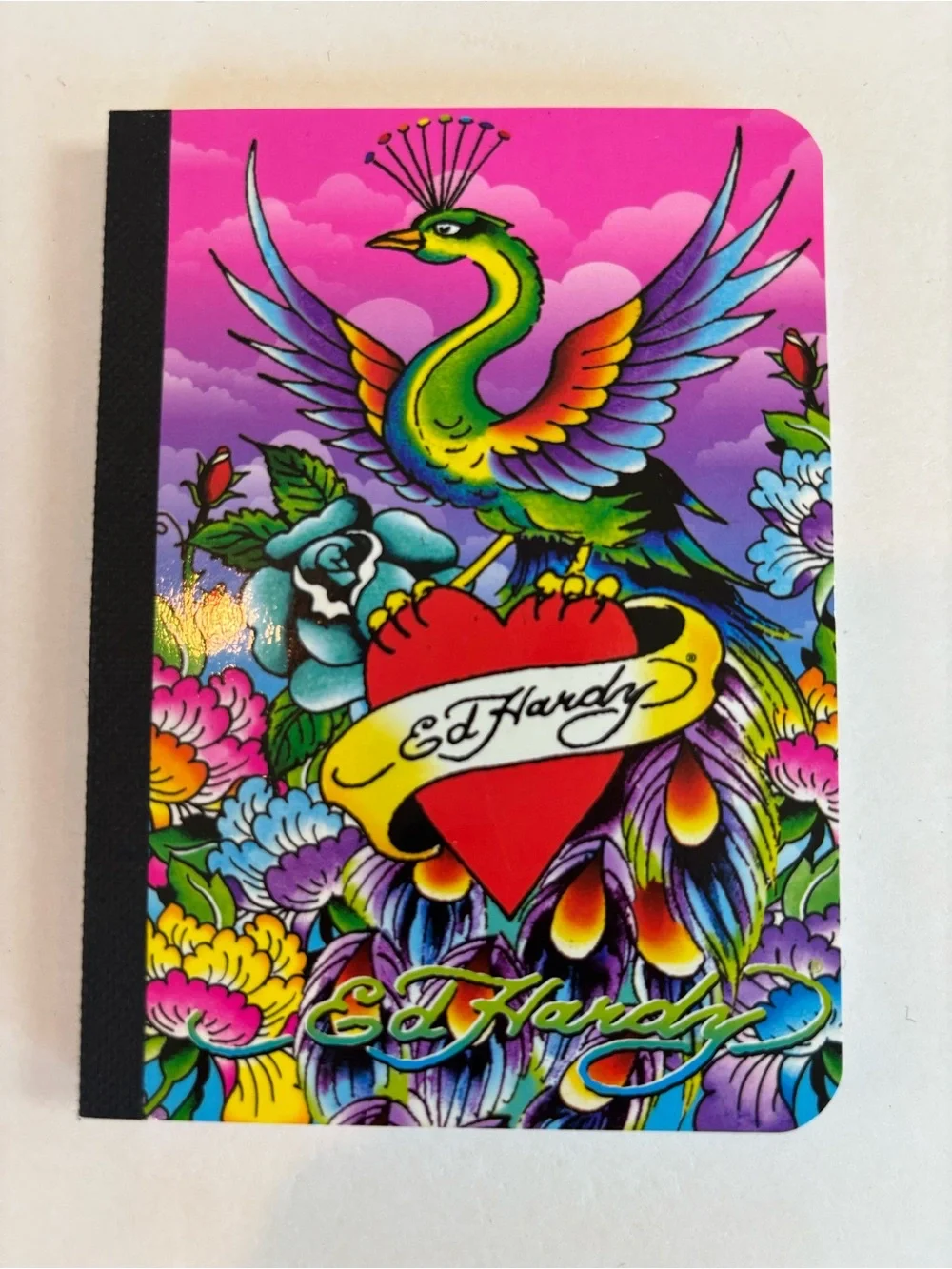 Ed Hardy Lisa Frank Mini Composition Notebook Lot of 3 New Y2K Stationery